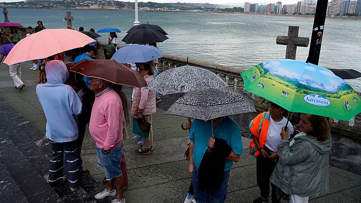 El tiempo - Descenso térmico y lluvias fuertes en el norte y nordeste