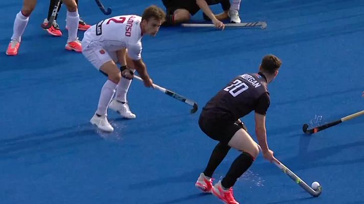 Hockey hierba y sala - Campeonato de Europa masculino. 5º-8º puesto: España-Gales