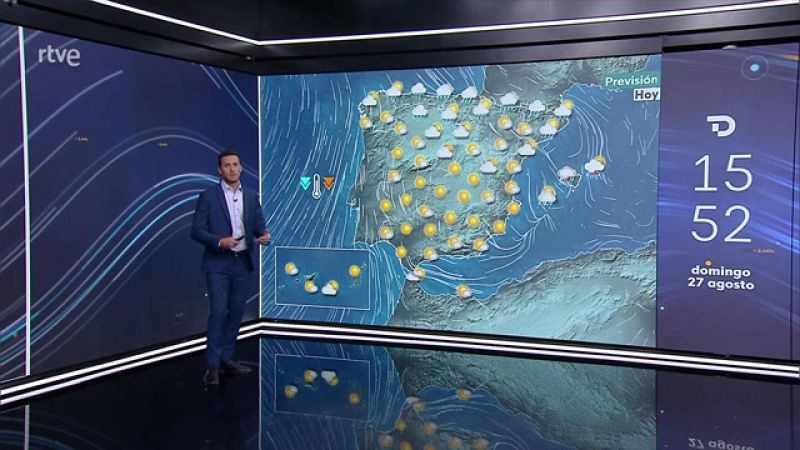 Descenso notable de las temperaturas en amplias zonas del interior peninsular y Mallorca - ver ahora
