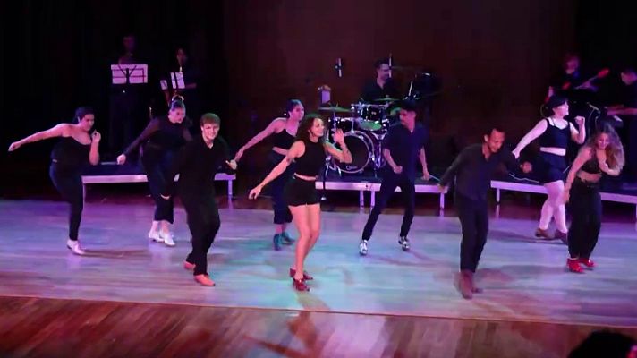 Telediario 1 - Tap Dance, el claqué más libre en Madrid