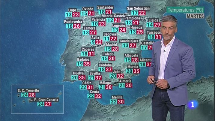 Panorama Regional - El tiempo en Asturias - 28/08/23