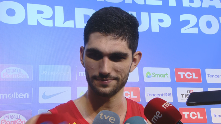 Baloncesto en RTVE - Santi Aldama: "A Ricky le llevamos en el corazón"