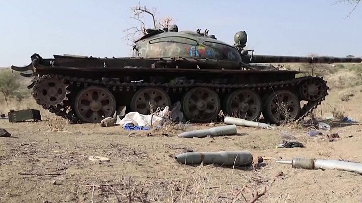 Telediario 2 - La inseguridad en el Sahel empuja a los gobiernos a comprar más armamento