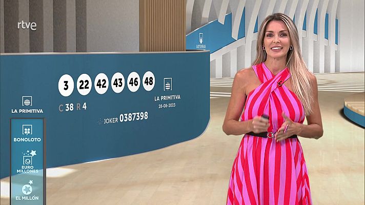 Loterías - Sorteo de la Bonoloto y Primitiva del 28/08/2023