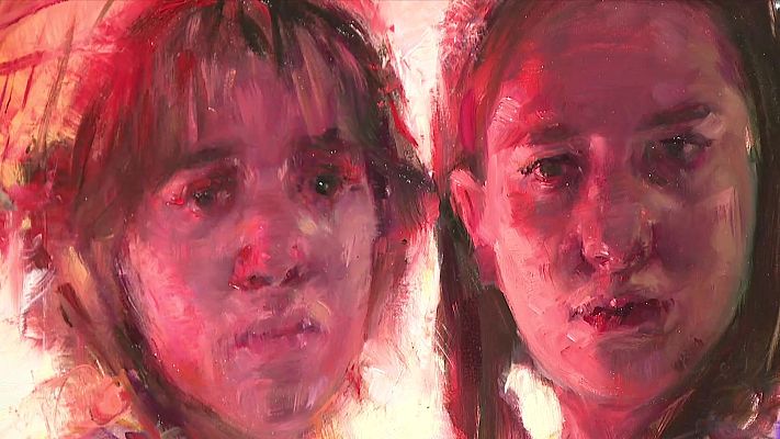 Telediario 2 - Natalia Tomás, una pintora emergente