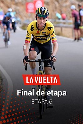 Vuelta ciclista a España - Sepp Kuss se lleva el triunfo en el Pico del Buitre (Javalambre) en la primera batalla entre los favoritos