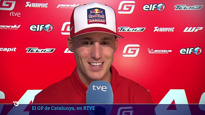 Telediario 2 - Pol Espargaró, tras su grave lesión: "No tenemos estudios, no sabemos hacer otra cosa, echamos mucho en falta esto"