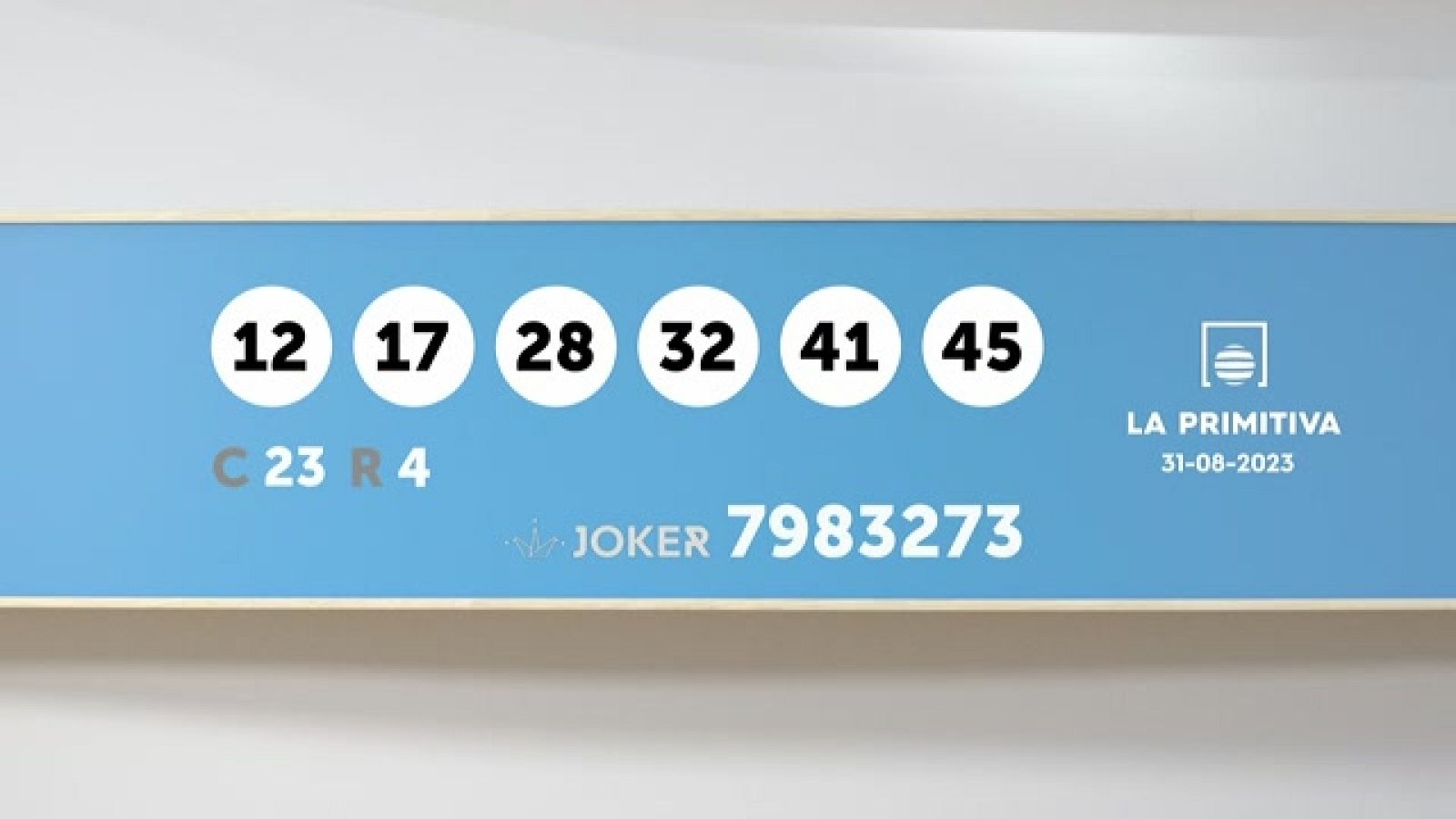 Sorteo de la Lotería Primitiva y Joker del 31/08/2023 - Ver ahora