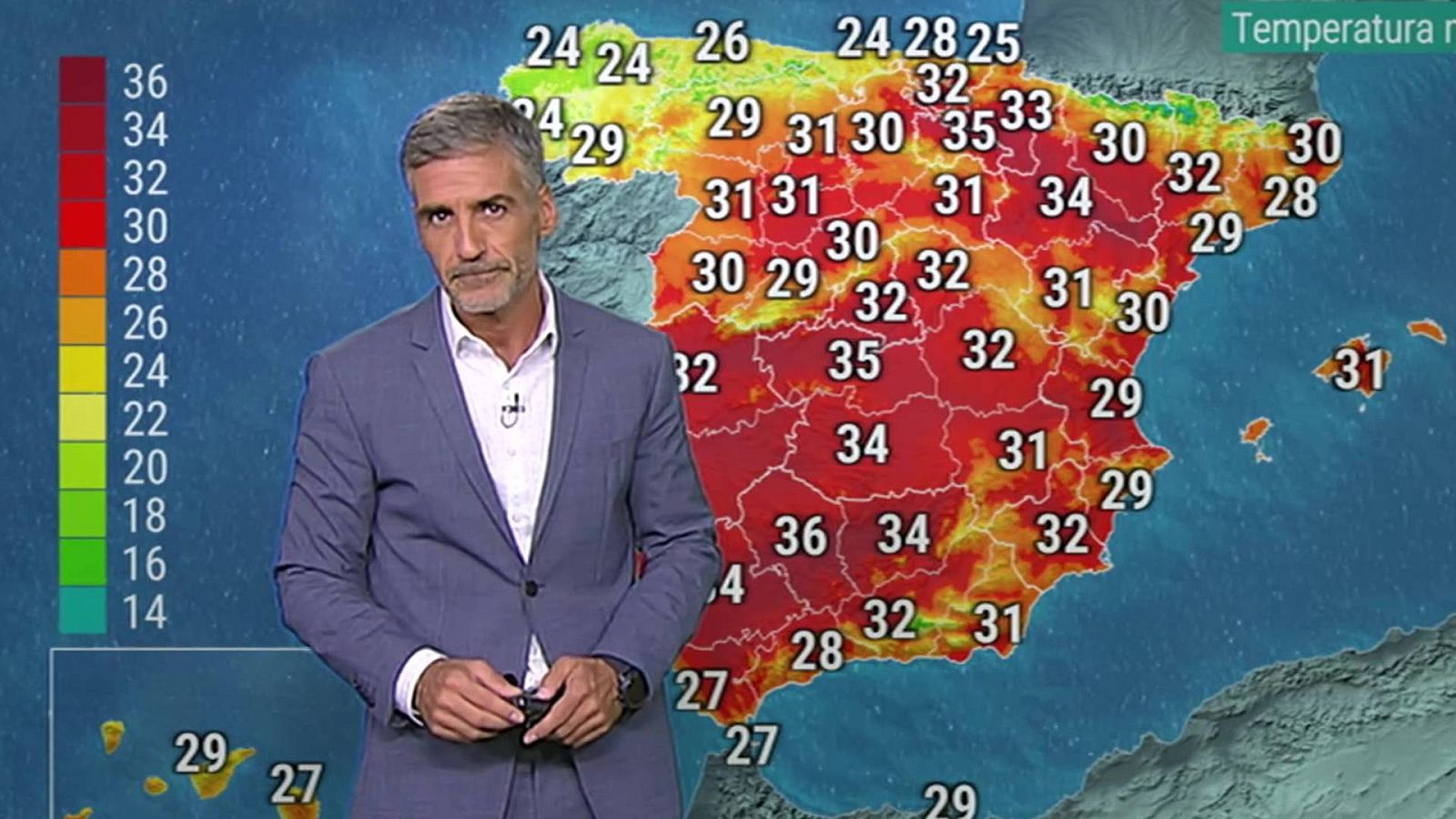 El tiempo: Chubascos en Navarra y norte de Aragón, y suben las mínimas - Ver ahora