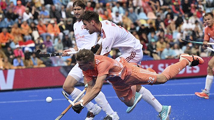 Hockey hierba y sala - Camp. Europa masculino Final: Países Bajos - Inglaterra