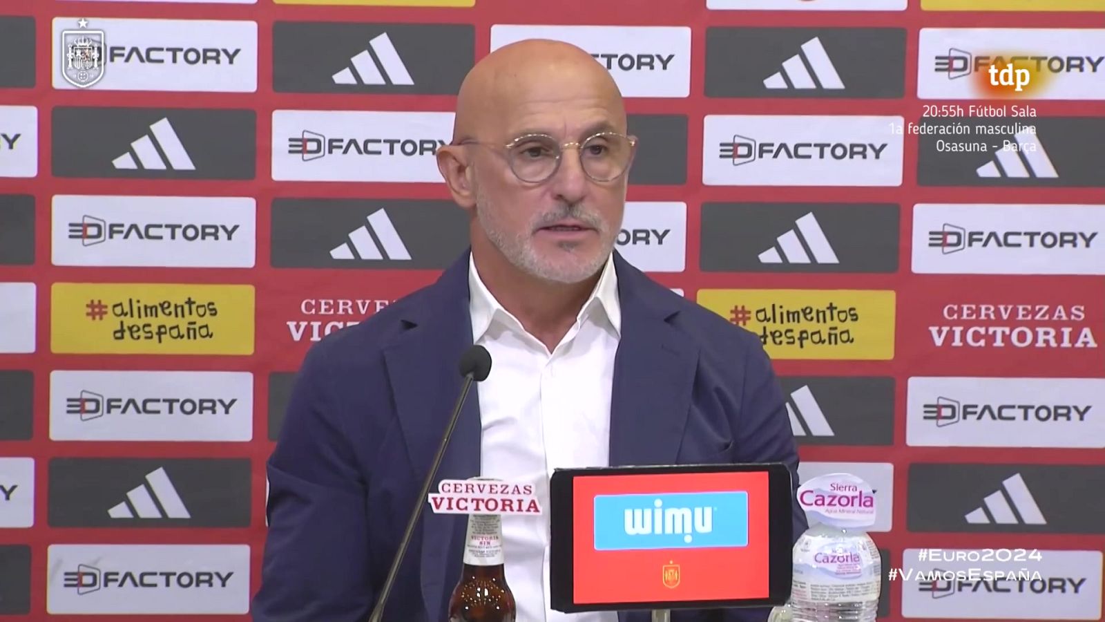 Fútbol - Rueda de prensa Santi Denia, seleccionador Sub-21 y Luis de la Fuente, seleccionador absoluto - ver ahora