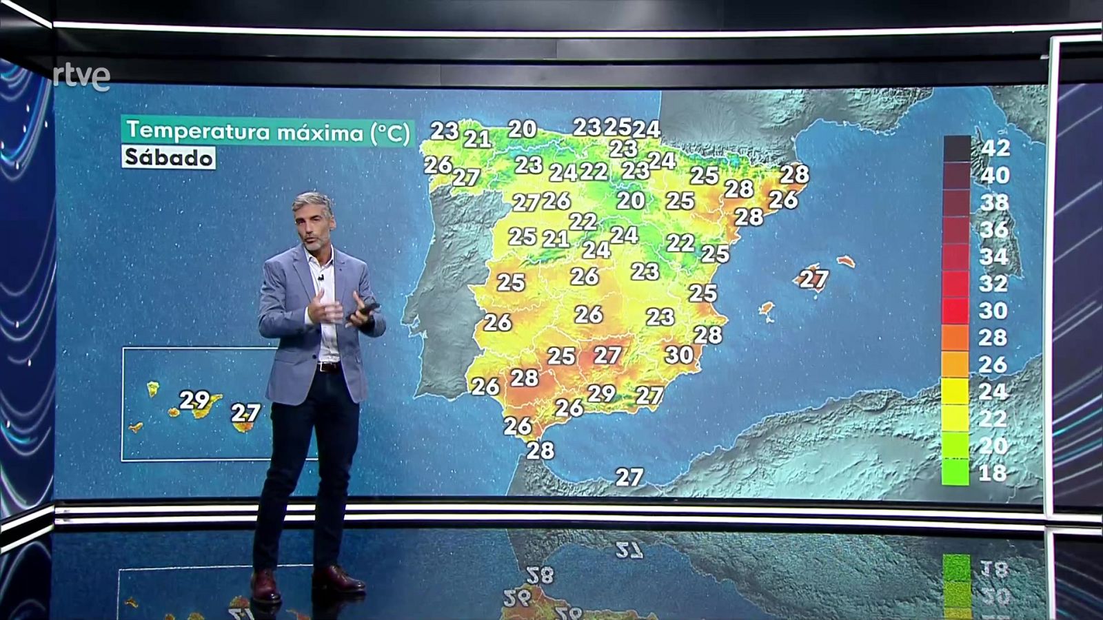 Chubascos en Navarra, norte de Aragón, menos probables en el sur de la Ibérica, bajo Ebro y sistema Central al final del día - ver ahora