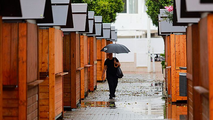 El tiempo - Lluvias y tormentas por todo el país y bajada de temperaturas en amplias zonas