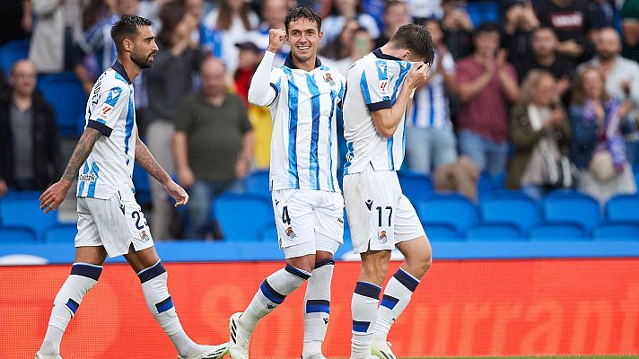 Resúmenes de LaLiga - Real Sociedad-Granada: resumen del partido de la 4ª jornada