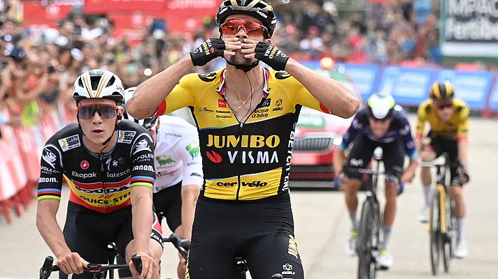 Vuelta ciclista a España - Vuelta | Roglic gana a Evenepoel y Ayuso en Xorret de Catí