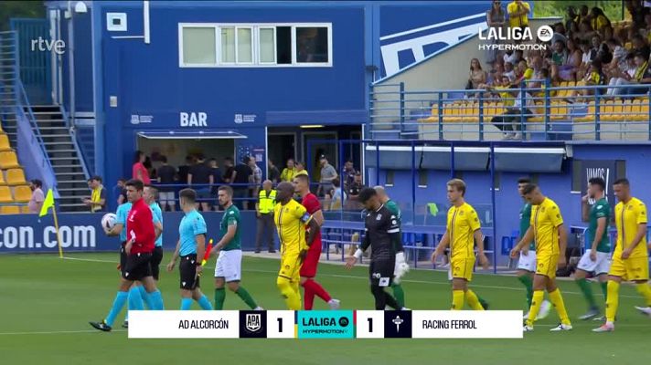 Resúmenes de LaLiga - Alcorcón - Racing Ferrol: resumen del partido, 4ª jornada