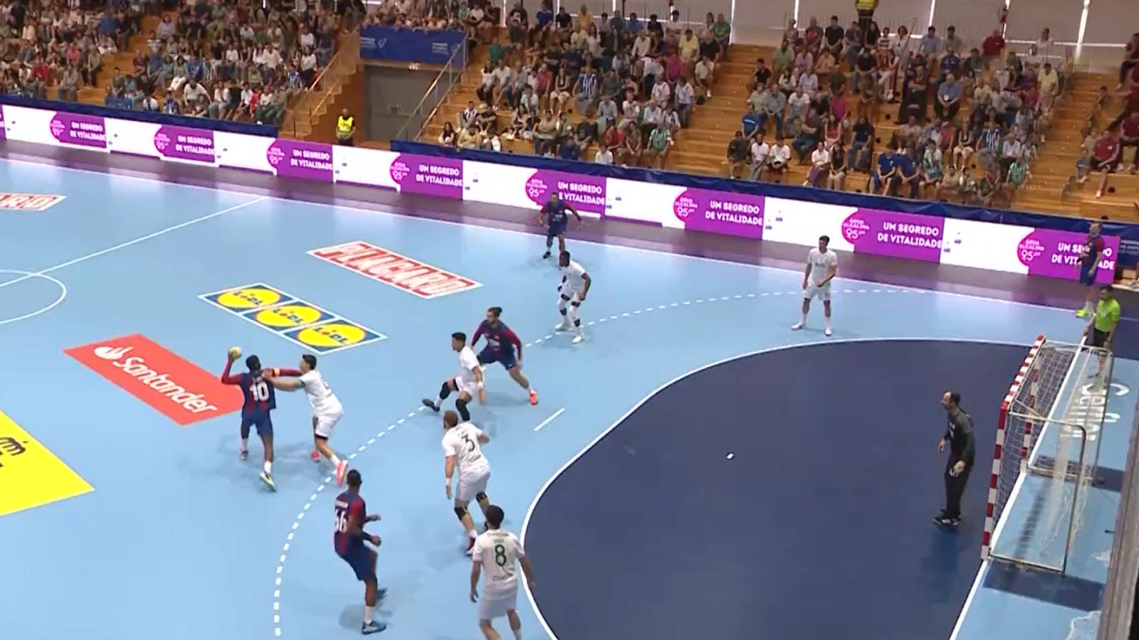 Balonmano - Supercopa Ibérica masculina 2ª Semifinal: FC Barcelona - Sporting CP - ver ahora
