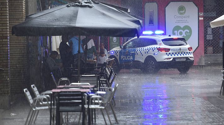 Telediario Fin de Semana - Mueren dos barranquistas en el Pirineo de Huesca tras registrarse lluvias torrenciales