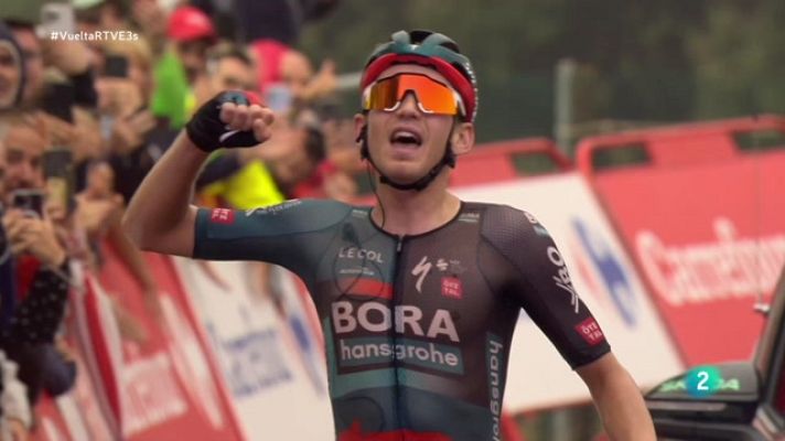 Vuelta ciclista a España - Vuelta | Lennard Kamna gana escapado en el alto de Caravaca