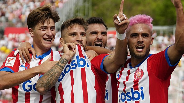 Resúmenes de LaLiga - Girona - Las Palmas: resumen del partido, 4ª jornada