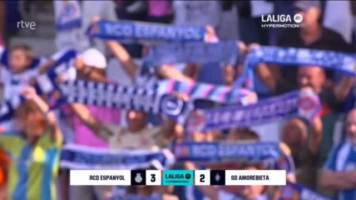 Resúmenes de LaLiga - Espanyol - Amorebieta: resumen del partido de la 4ª jornada