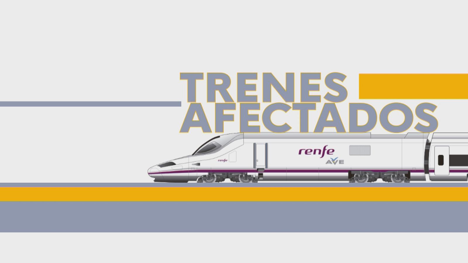 La DANA afecta al tráfico ferroviario - Ver ahora