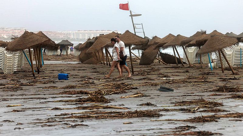 Las primeras lluvias de septiembre acumulan casi 190 litros por metro cuadrado en algunos puntos