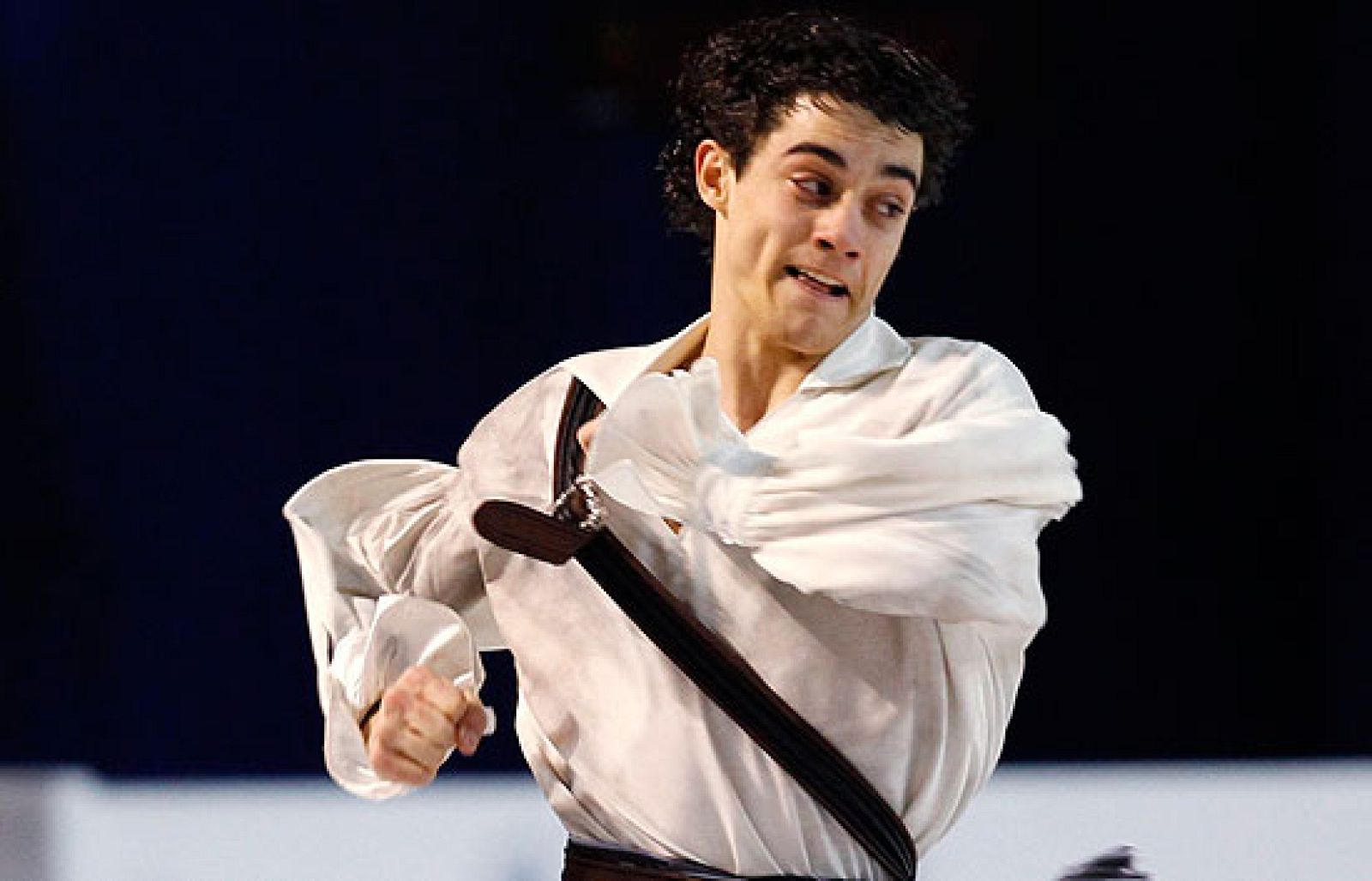 Javier Fernández, a por todas en su debut