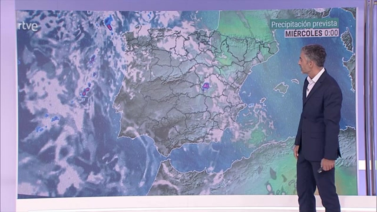 Intervalos de viento fuerte en la costa oeste de Galicia - ver ahora
