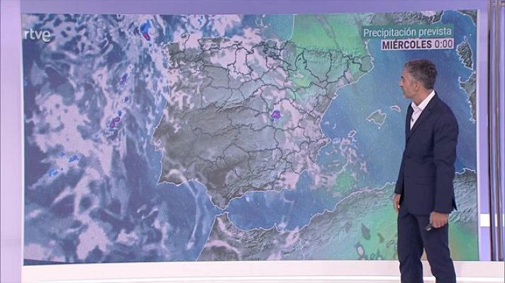 El tiempo - Intervalos de viento fuerte en la costa oeste de Galicia