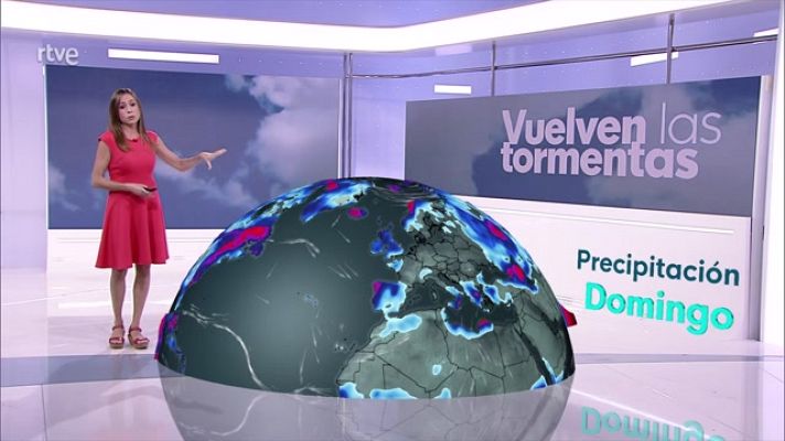 El tiempo - Intervalos nubosos en Galicia y en la mitad sur del área mediterránea peninsular