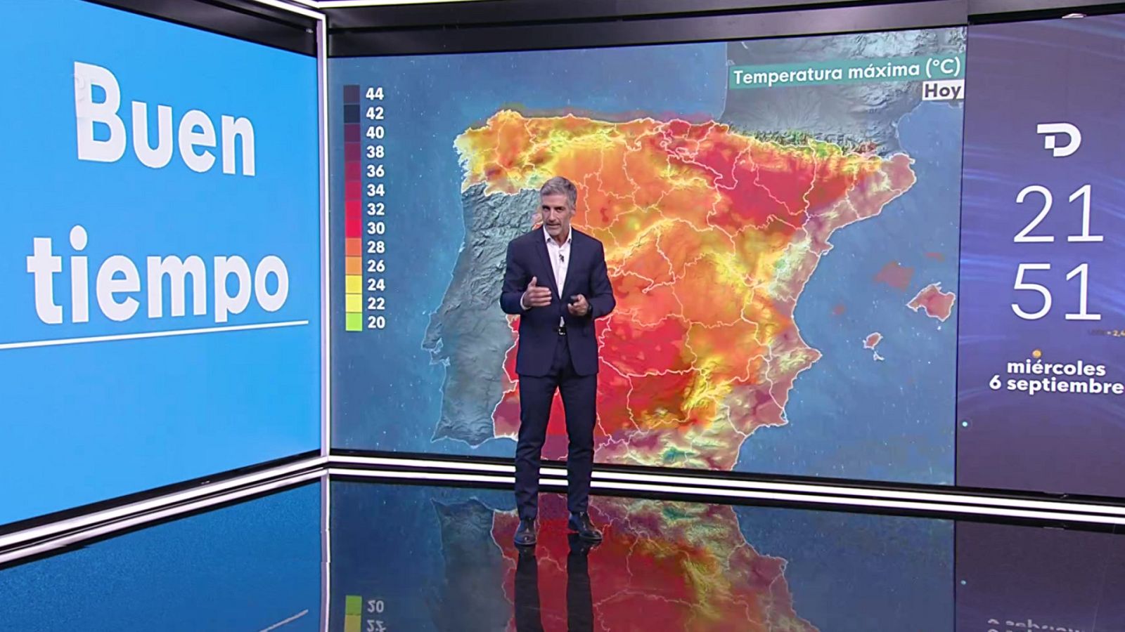 Temperaturas diurnas en ascenso en la mitad oeste peninsular - ver ahora