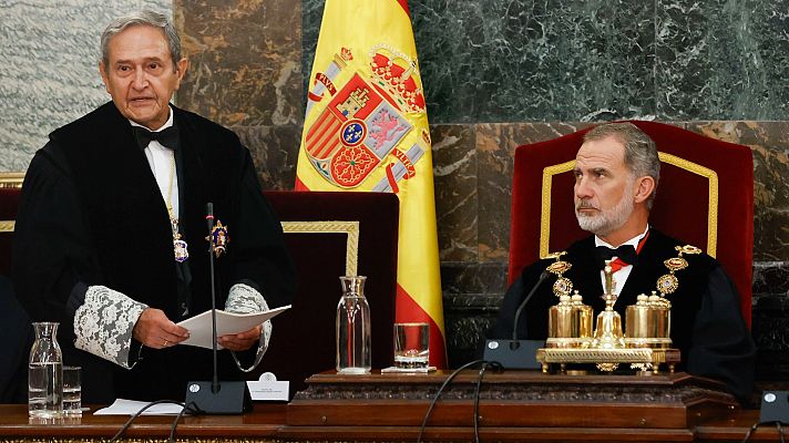Informativo 24h - El presidente del Supremo urge a renovar y "despolitizar" el CGPJ: "Es la hora de los grandes políticos"