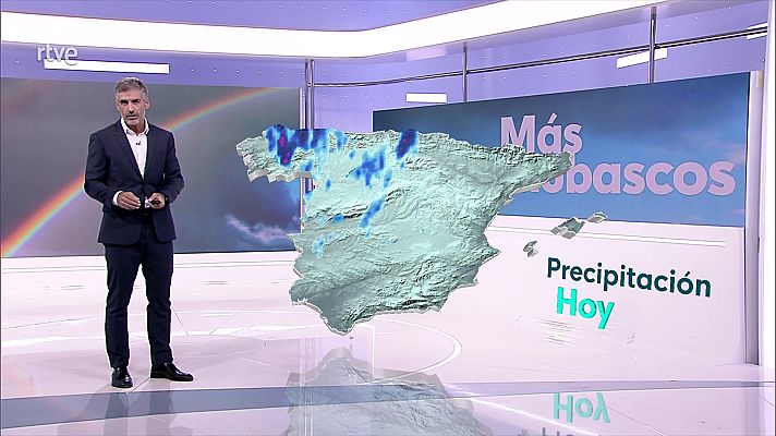 El tiempo - Temperaturas mínimas en aumento en la mitad oeste peninsular. Sin grandes cambios en el resto