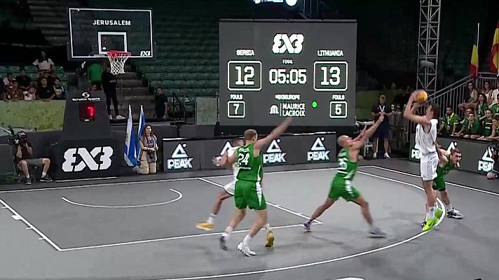 Baloncesto en RTVE - 3X3 Copa de Europa. Final masculina: Serbia - Lituania
