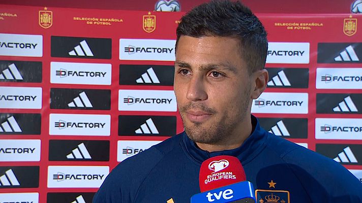 Fútbol - Rodrigo, a TVE: "Georgia tiene jugadores importantes y necesitamos nuestra mejor versión"