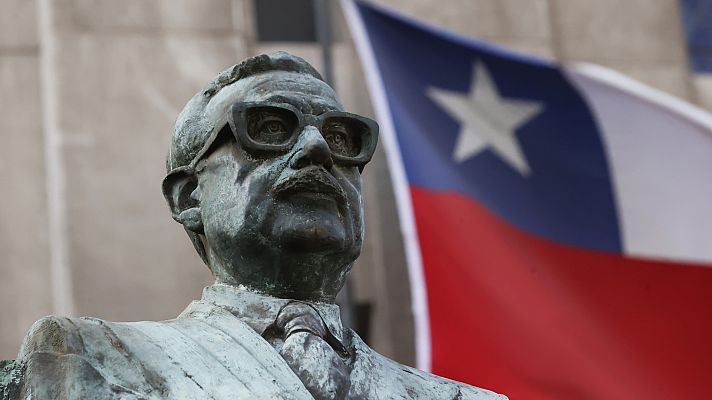 Telediario 1 - Chile, entre tensión e indiferencia 50 años después del golpe militar