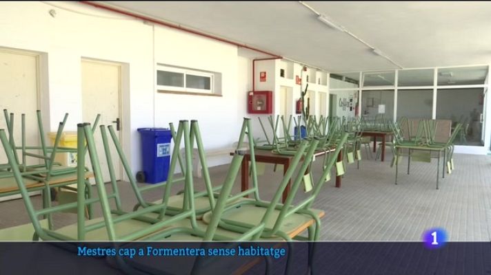 Informatiu Balear - Mestres cap a Formentera sense habitatge