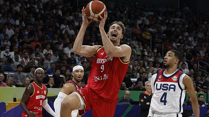 Copa del Mundo masculina de baloncesto FIBA 2023 - Semifinal: EE.UU - Alemania