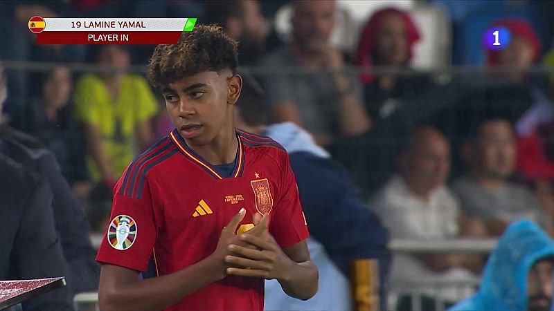 Georgia - España: Lamine Yamal, récord en su debut | Ver