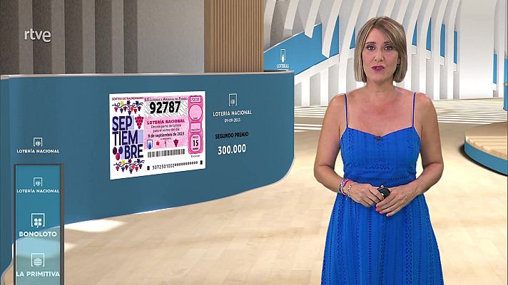 Loterías - Sorteo de la Lotería Nacional del 09/09/2023