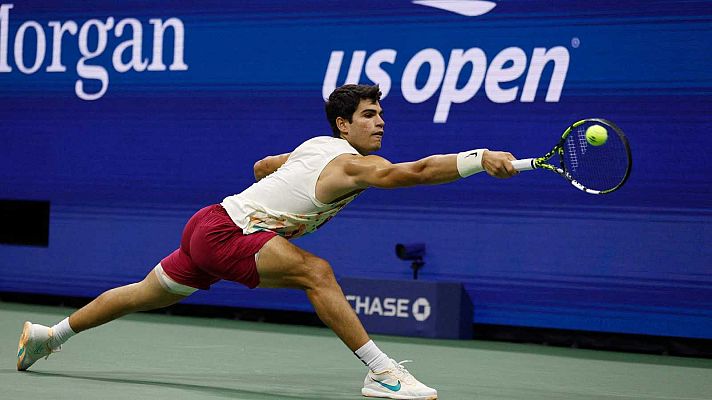 Telediario Fin de Semana - Medvedev impide que Alcaraz defienda su título en Nueva York