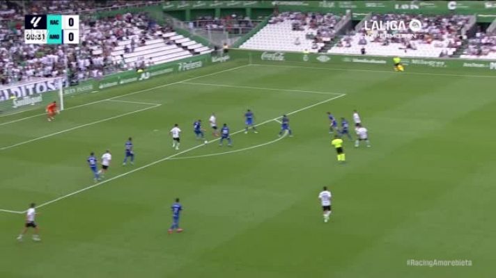 Resúmenes de LaLiga - Racing - Amorebieta: resumen del partido, 5ª jornada