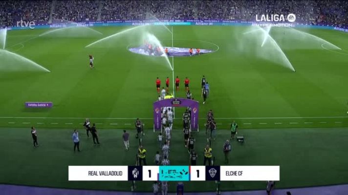 Resúmenes de LaLiga - Valladolid - Elche: resumen del partido de la 5ª jornada