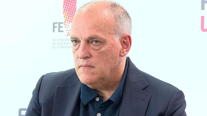 Informativo 24h - Tebas: "Me preocupa el daño reputacional en el fútbol español"