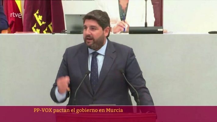 Parlamento - Investidura de López Miras en Murcia