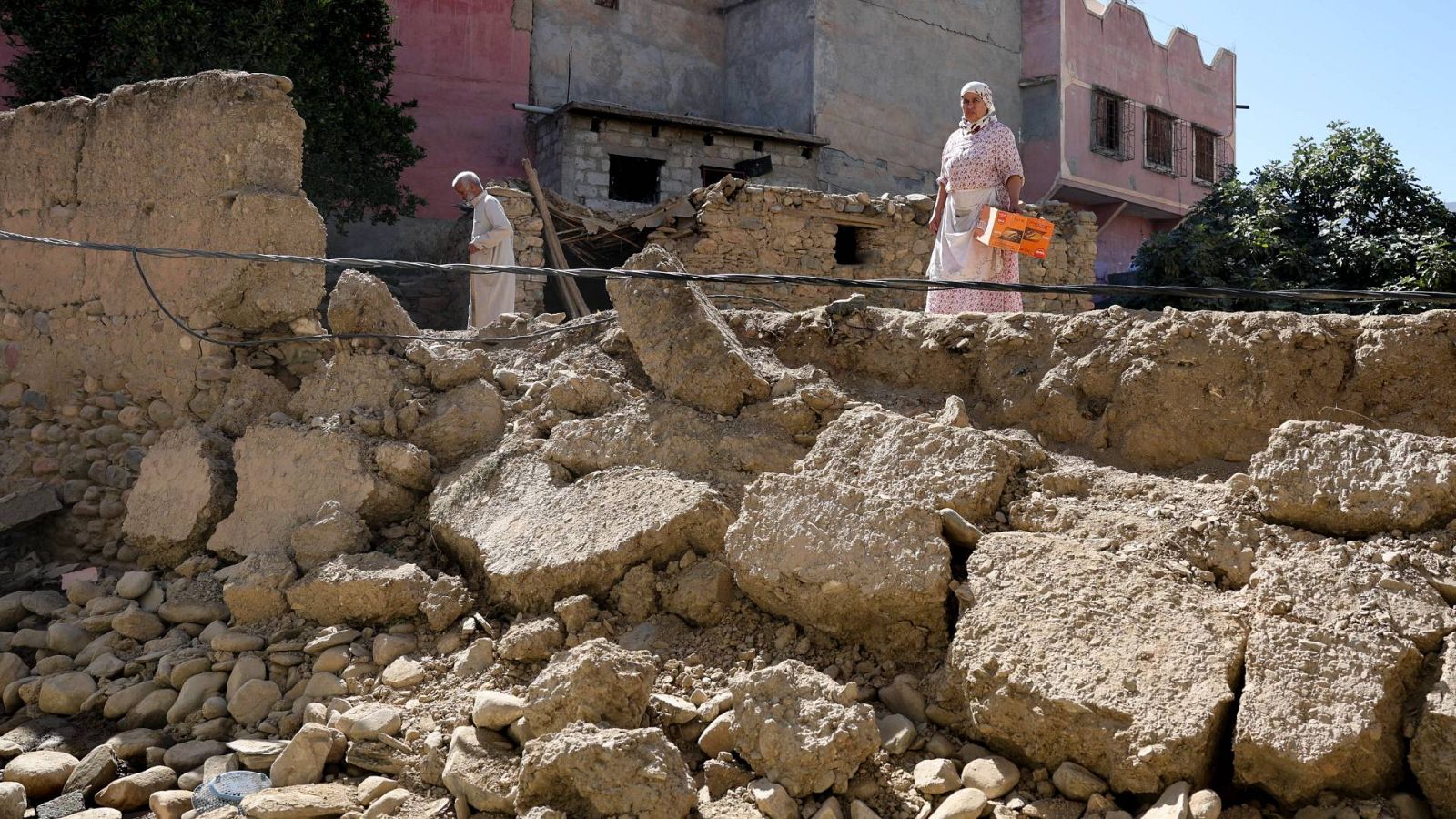 Así es la vida en la ciudad marroquí de Amizamiz tras el terremoto - Informativo 24h | Ver