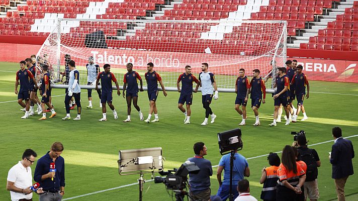 Eurocopa - Programa previo selección española.