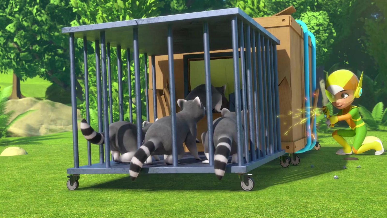 Misión - Rescatar Mapache - Petronix | Ver