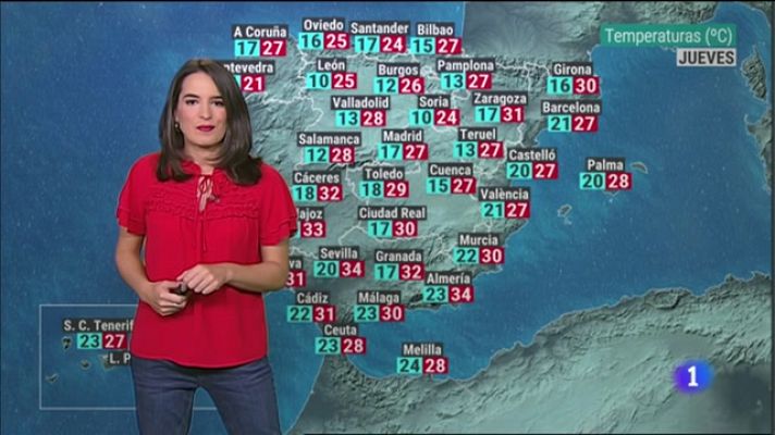 L'informatiu - Comunitat Valenciana - El tiempo en la Comunitat Valenciana 13/09/23